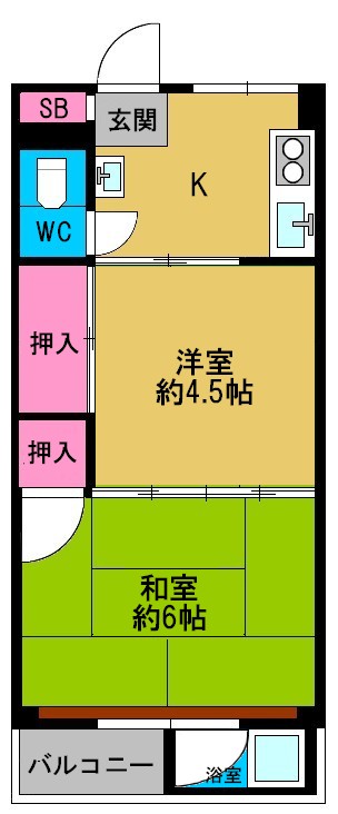 ◇北恩加島住宅1号棟◇《1F》